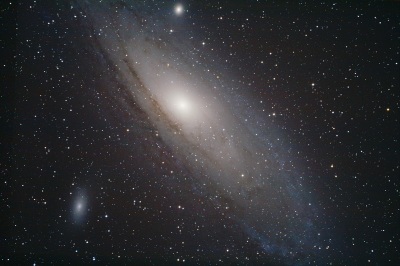 Fotografiar la galaxia de Andrómeda M31